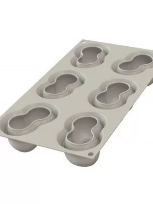 Moule Silicone Mini Cerises Silikomart 3D Design