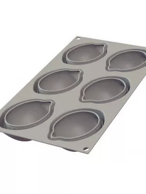 Moule Silicone Mini Citrons Silikomart 3D Design