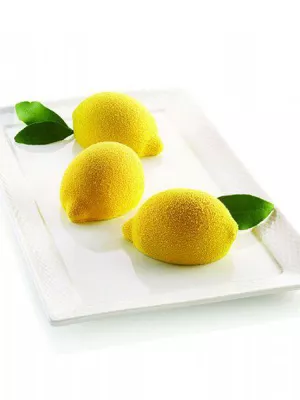 Moule Silicone Mini Citrons Silikomart 3D Design