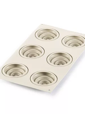 Moule Silicone Mini Twist Silikomart 3D Design