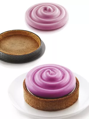 Moule Silicone Mini Twist Silikomart 3D Design