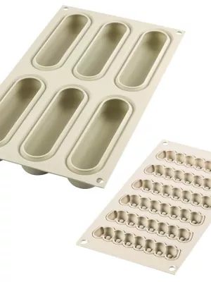 Moule Silicone Pop Eclair Silikomart 3D Design