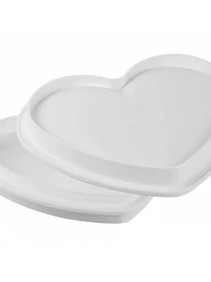 Moule Silicone Tarte Coeur Mon Amour Silikomart 3D Design
