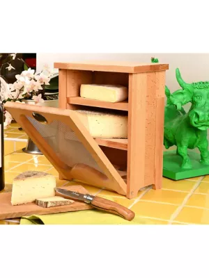 Garde Manger Fromager bois Roger Orfevre