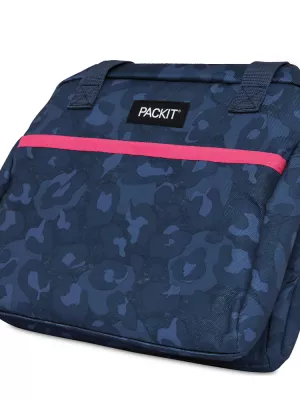 Sac Isotherme Packit hampton bleu leopard