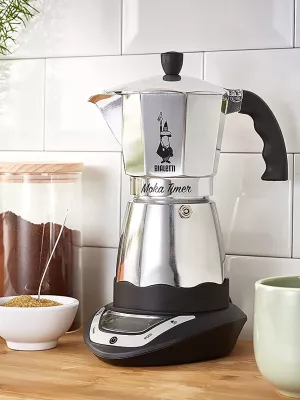Cafetière Italienne Electrique Moka Timer Bialetti