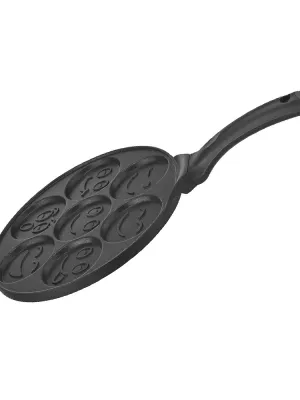 Poêle à Blinis Smiley Anti-adhésive Kitchen fun