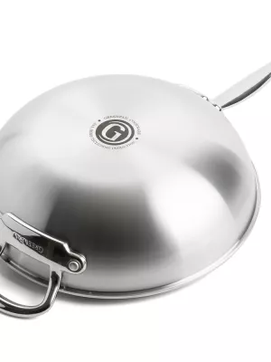 Wok à Revêtement Antiadhésif en Céramique Première Greenpan