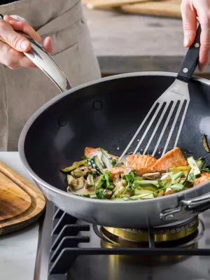 Wok à Revêtement Antiadhésif en Céramique Première Greenpan
