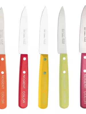 Couteau d'Office Bois 9 cm Color Nogent