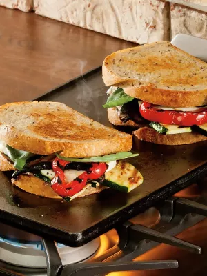 Grill fonte naturelle Réversible Lodge