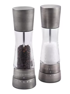 Coffret Moulin Poivre & Sel Titanium Derwent Cole & Mason