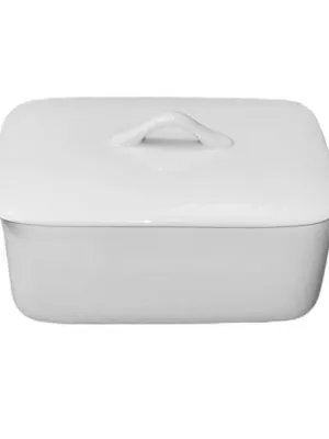 Beurrier Porcelaine avec Couvercle