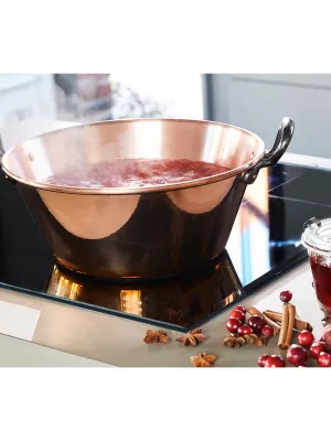 Bassine à Confiture Cuivre Induction Baumalu