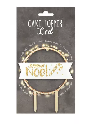 Décor Bois Lumineux Pour Gâteaux Scrapcooking