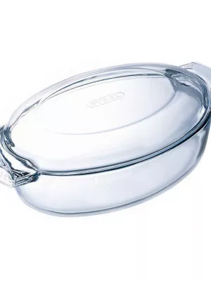 Cocotte Ovale verre Pyrex
