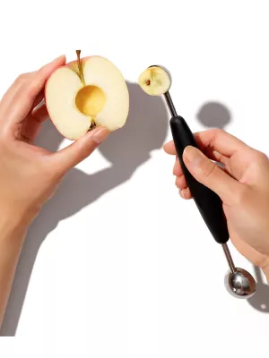 Cuillère pomme parisienne double