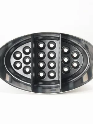 Pot à ustensiles ovale inox OXO