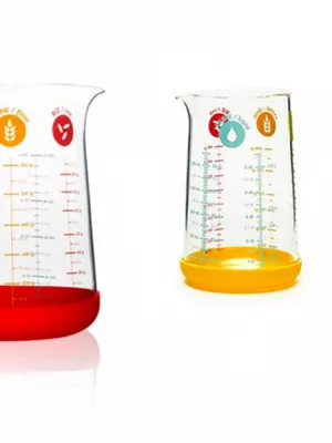 Lot 3 verres mesureurs Pebbly