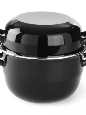 Cocotte à moules émaillée Hendi