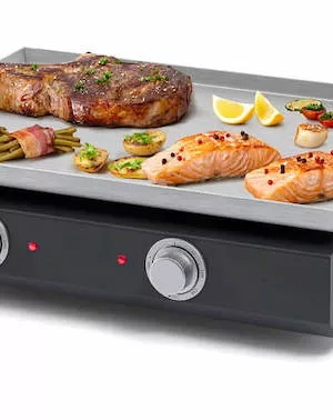 Plancha Pro inox 2 zones QPL1230 Riviera & Bar