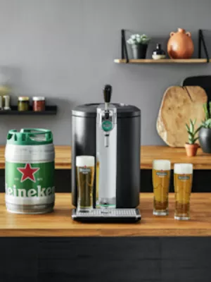 Machine à bière Compact Noire Krups