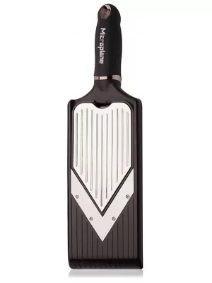 Mandoline en V avec râpe à julienne Microplane