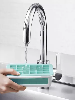 Bac à Petits Glaçons avec Couvercle Oxo