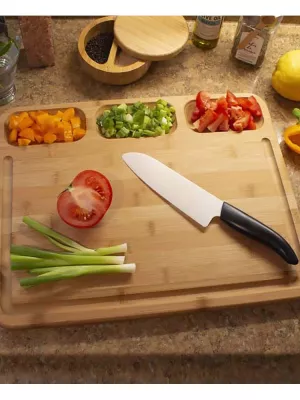 Planche à Découper 3 en 1 Totally Bamboo