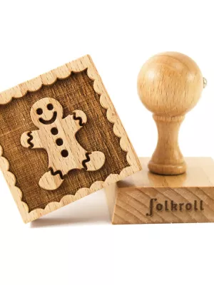 Tampon Décoratif Bonhomme Folkroll