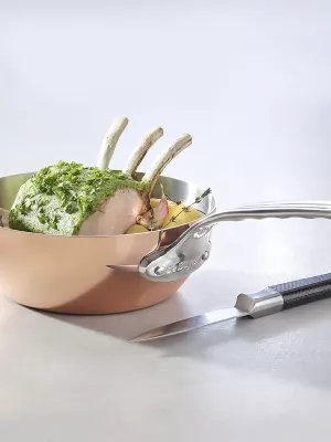 Sauteuse Bombée Cuivre Inocuivre De Buyer