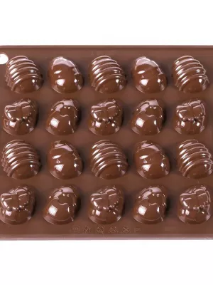 Moule Chocolat Silicone Choco-Ice Ovette Pavonidea
