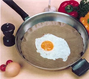 Feuille de cuisson anti-adhésive