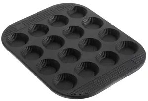 Moule 16 mini tartelettes cannelées MASTRAD