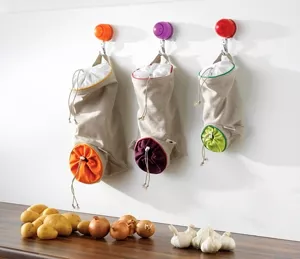 Sac de conservation pour ail et échalottes  Mastrad