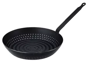 Poêle à marrons et châtaignes tous feux De Buyer