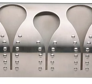 Accroche torchon inox