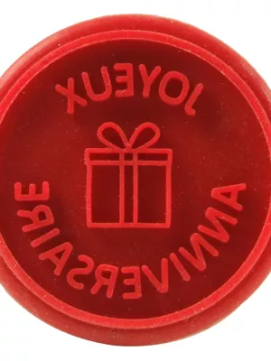 Tampon à biscuits Joyeux anniversaire Yoko Design