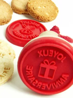 Tampon à biscuits Joyeux anniversaire Yoko Design