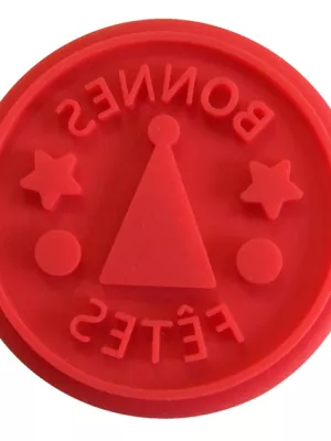 Tampon à biscuits Bonnes fêtes Yoko Design