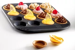 Produit Moule 16 mini tartelettes cannelées MASTRAD Image