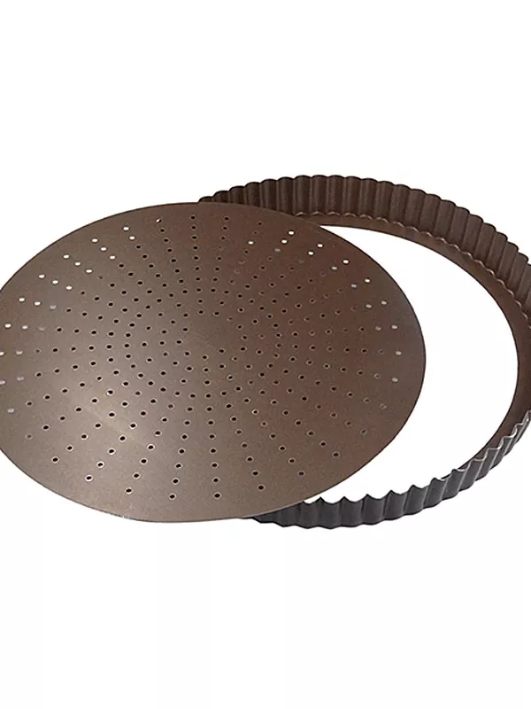 Produit Moule à Tarte à fond amovible perforé Gobel Image