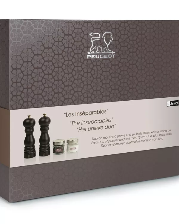 Produit Coffret Les Inséparables Moulins Paris Chocolat Peugeot Image