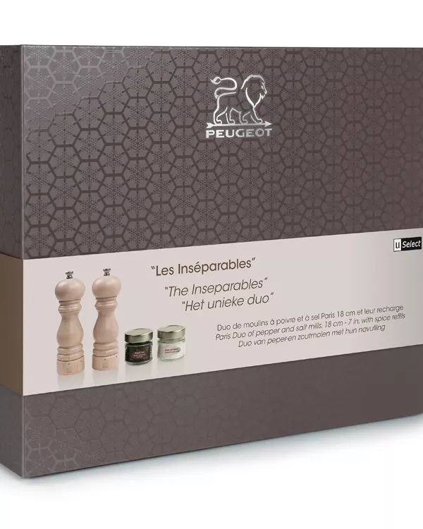 Produit Coffret Les Inséparables Moulins Paris Lazuré Blanc Peugeot Image