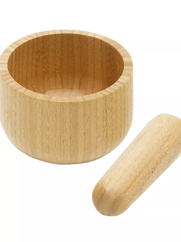 Produit Set Mortier Pilon Bambou Pebbly Image