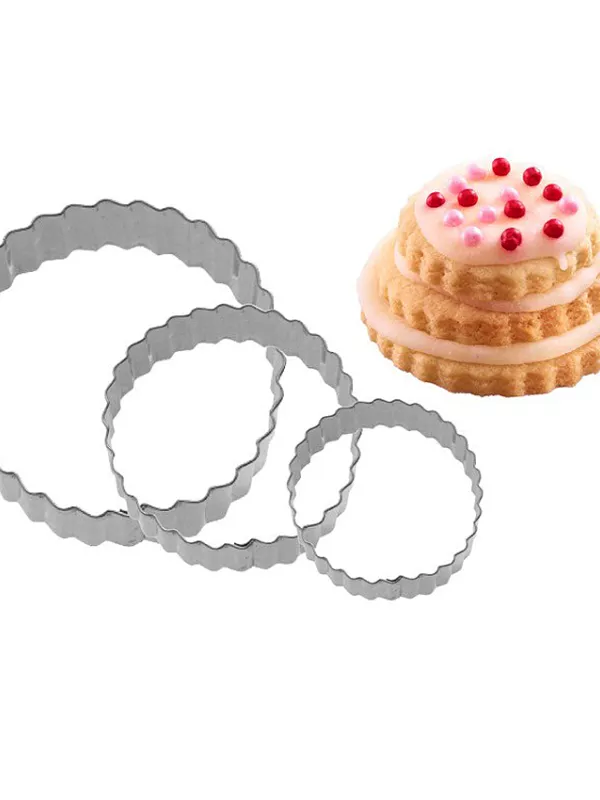 Produit Lot de 3 Découpoirs Inox Cannelés Westmark Image