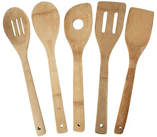 Produit Set de 5 ustensiles en bambou Totally Bamboo Image