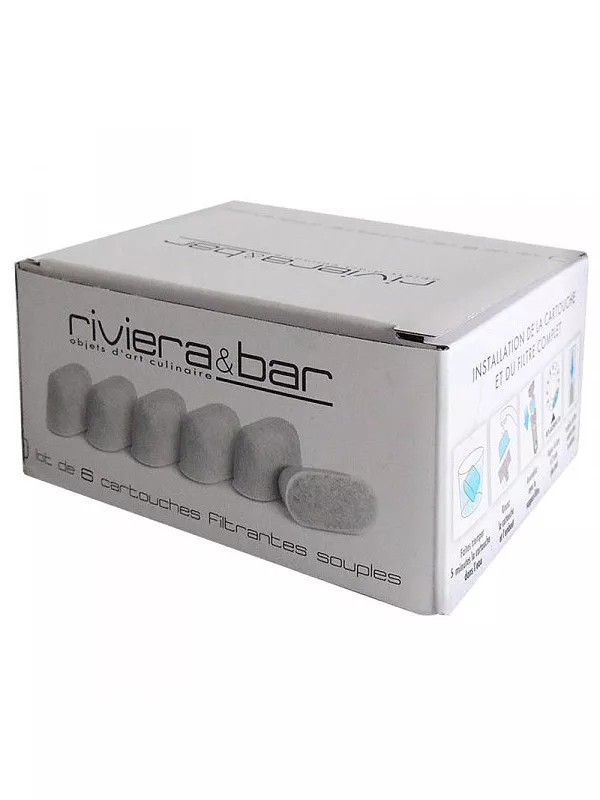 Produit Lot de 6 Cartouches Filtrantes Souples CE932A Riviera & Bar Image