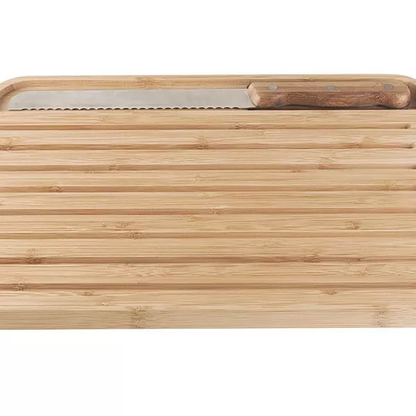 Produit Planche à Pain Bamboo & Couteau cranté Pebbly Image