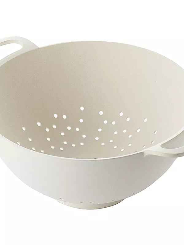 Produit Passoire Fibre de Bambou Blanc Point Virgule Image